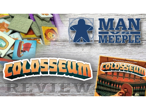 Colosseum Emperor's Edition (Tasty Minstrel Games) Review by Man Vs Meeple