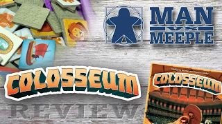Colosseum Emperor's Edition (Tasty Minstrel Games) Review by Man Vs Meeple