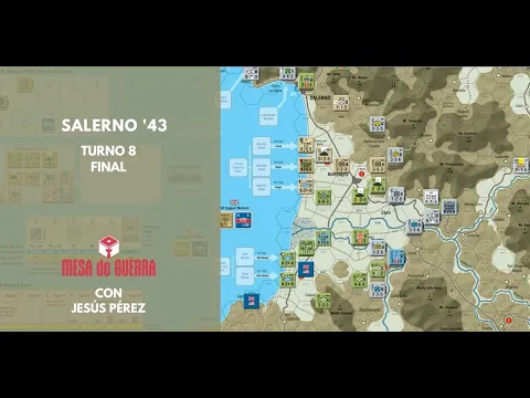 Salerno '43 - Gameplay - Turno 8. Final del escenario Avalanche