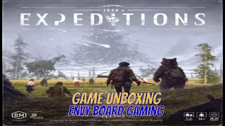 Expeditions (Scythe Sequel) Unboxing!