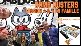 [JDS] BombBusters en famille :on explose les missions 4 et 5 (partie filmée) #jds #jdp #jeudesociete