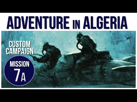 By Stealth & Sea - Algiers | Mission 7a | DVG Games | Playthrough | Solitaire Wargaming