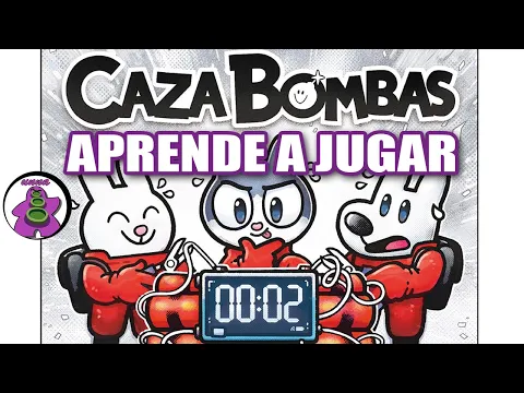 CAZABOMBAS - Cómo se juega - TUTORIAL - Juego de Mesa - unna