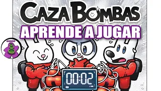 CAZABOMBAS - Cómo se juega - TUTORIAL - Juego de Mesa - unna