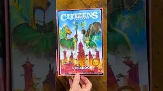 1-Minute Unboxing: Citizens of the Spark – What’s Inside? #shorts #bggcommunity #boardgames