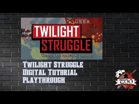 Twilight Struggle Digital Tutorial Playthrough | Learning the Classic Cold War Strategy Game