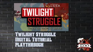 Twilight Struggle Digital Tutorial Playthrough | Learning the Classic Cold War Strategy Game