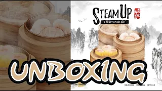 Steam Up: A Feast of Dim Sum - Unboxing [DELUXE EDITION] [KICKSTARTER]