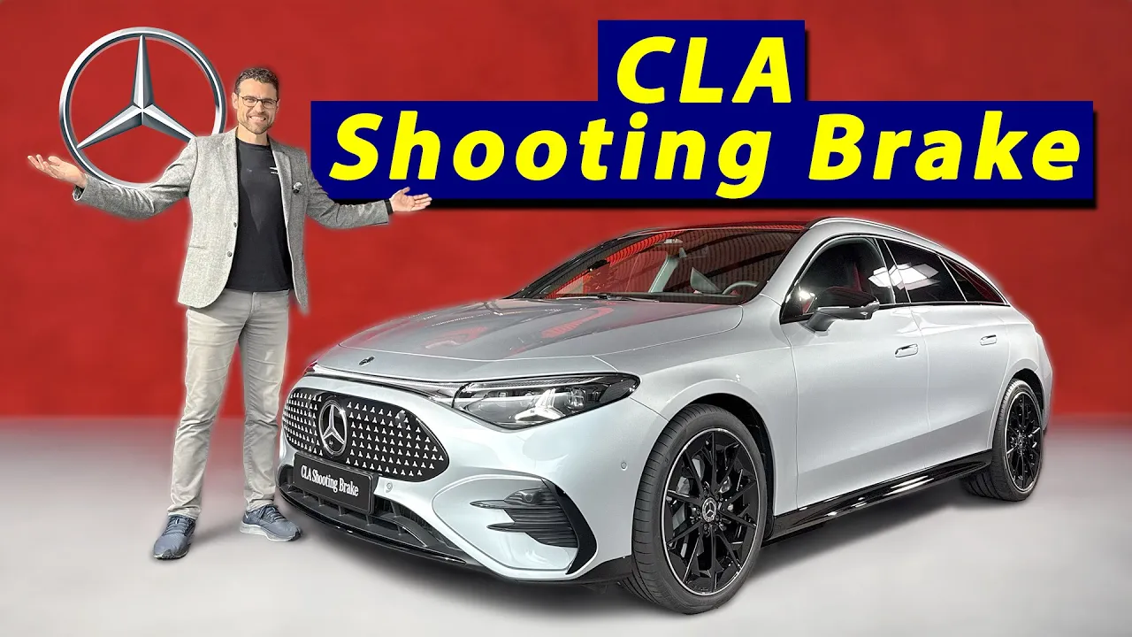 all-new Mercedes CLA Shooting Brake 2026 PREMIERE - EV or ICE!