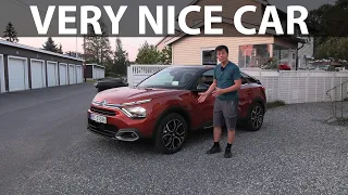 Citroen e-C4 interior review