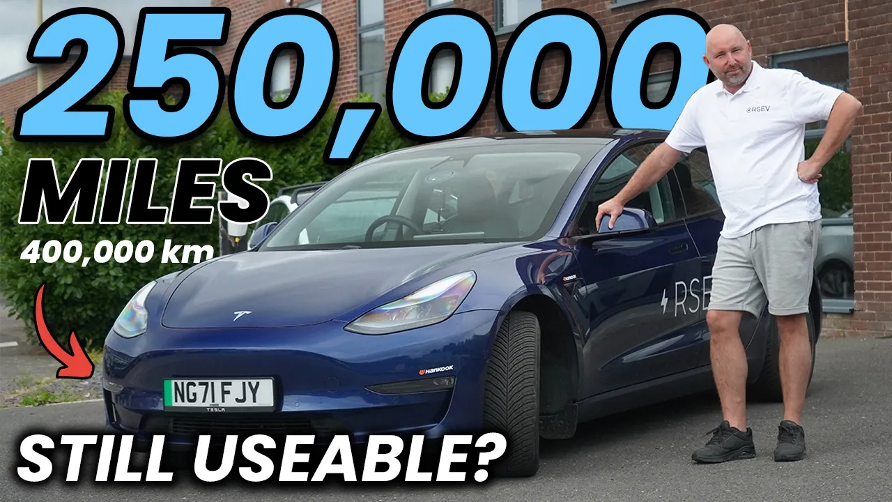 My electric car after 250,000 miles - battery test, repairs, charging and range test