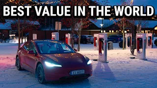 12-Hour Mountain Road Trip in the 2024 Base Model 3