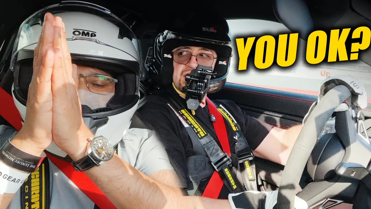 He Started PRAYING! (992.2 GT3 & GT2 RS Race Taxi in Dubai)
