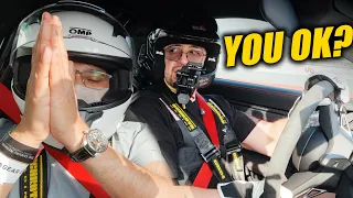 He Started PRAYING! (992.2 GT3 & GT2 RS Race Taxi in Dubai)