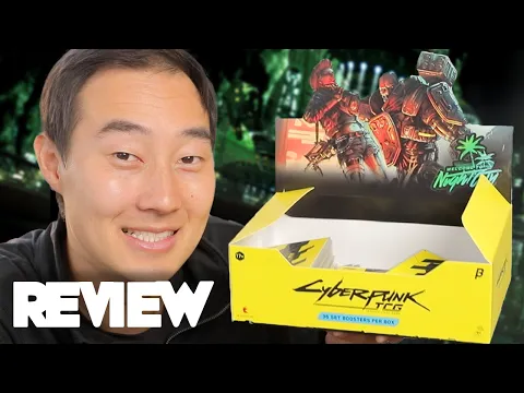 Cyberpunk TCG Review — Welcome to Night City Beta Booster Box