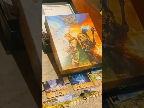 The Lord of the Rings: Duel for Middle-earth #boardgamelife (7 Wonders Duel) #boardgames #七大奇蹟 #魔戒