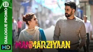 Why did Rumi agree to marry Robbie? | Manmarziyaan | Dialogue Promo | Taapsee, Abhishek, Vicky