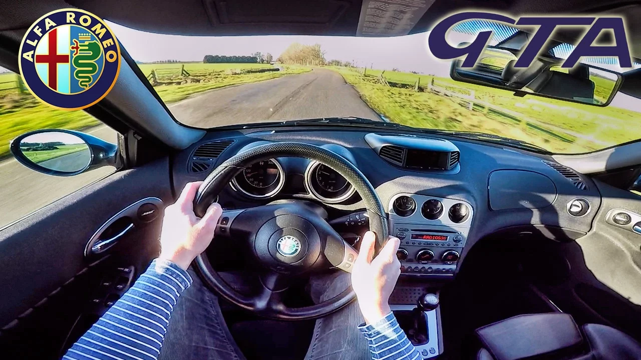 Alfa Romeo 156 GTA POV Test Drive & SOUND by AutoTopNL