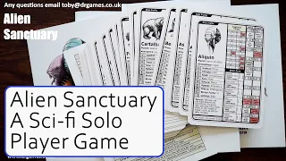 Alien Sanctuary | A Solo Player Sci-Fi Game