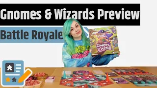 Gnomes & Wizards Preview - A Battle Royale Showdown!