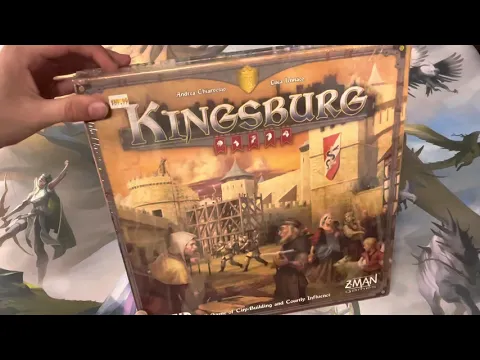 Kingsburg Second Edition unboxing