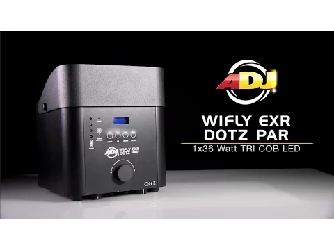 Product video thumbnail for ADJ American DJ WiFly EXR Dotz Par Battery-Powered RGB LED Light