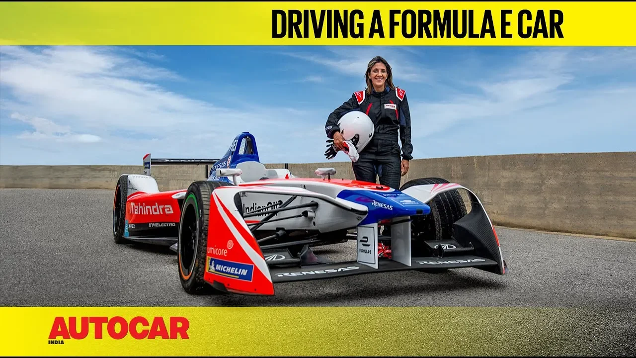 We drive a Formula E race car! | Feature | Autocar India