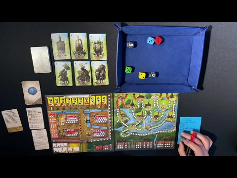 Dice Kingdoms of Valeria Solo Playthrough #1 | DaniCha