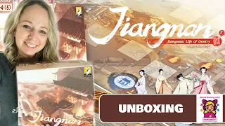 Unboxing: Jiangnan Life of Gentry Board Game