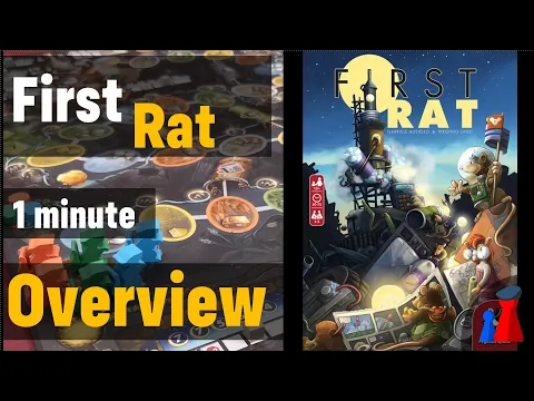 First Rat -1 minute Overview - Peaky Boardgamer