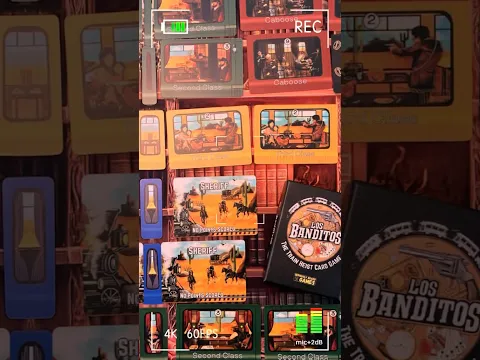 Los Banditos - Card Game Heist For All #Kickstart #Games ##HeistGame #played