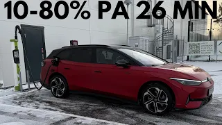 Volkswagen ID.7 GTX Tourer - Räckvidd och laddning | Elbilsmagasinet