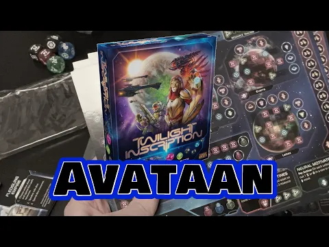 Twilight Insciption | Roll & Write | Laatikon avaus | Fantasy Flight Games
