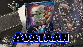 Twilight Insciption | Roll & Write | Laatikon avaus | Fantasy Flight Games