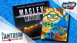 Maglev Metro—Paris Expansion Map—Playthru