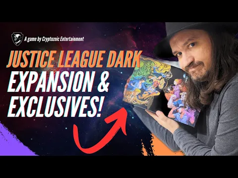 DC Deck-Buidling Game Justice League Dark + Expansion - All Cards and Rules! (UHD 4K)