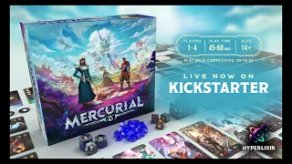 Mecurial Kickstarter Mage War with Spells and Magic Elements Preview Review or Really I think of it