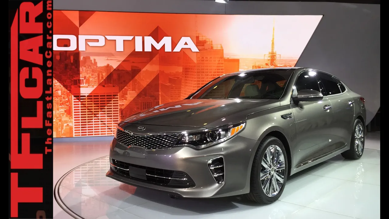 2016 Kia Optima: 2015 New York Auto Show One Take