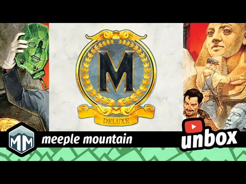 Museum: Deluxe Edition Unboxing with Base Game and Expansions - Boardgame Brody