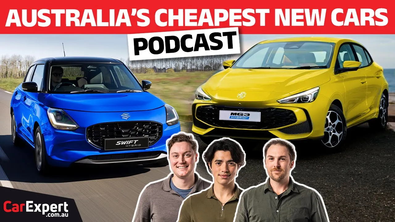 2024 MG3, Suzuki Swift, Kia Picanto - these are Australia’s CHEAPEST cars! | The CarExpert Podcast