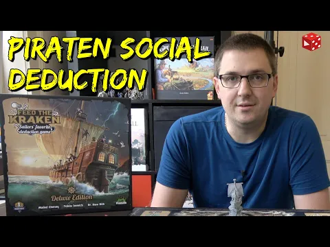 Feed the Kraken - Social Deduction Spiel für 5 - 11 (Je mehr, desto besser!)