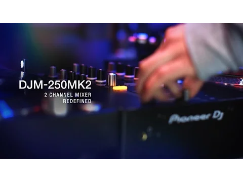 Product video thumbnail for Pioneer DJ DJM-250MK2 2-Channel DJ Mixer