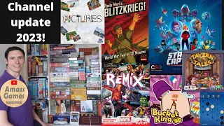 2023 board game update - welcome to the channel AmassGames #gaming #games #games #tabletop #list