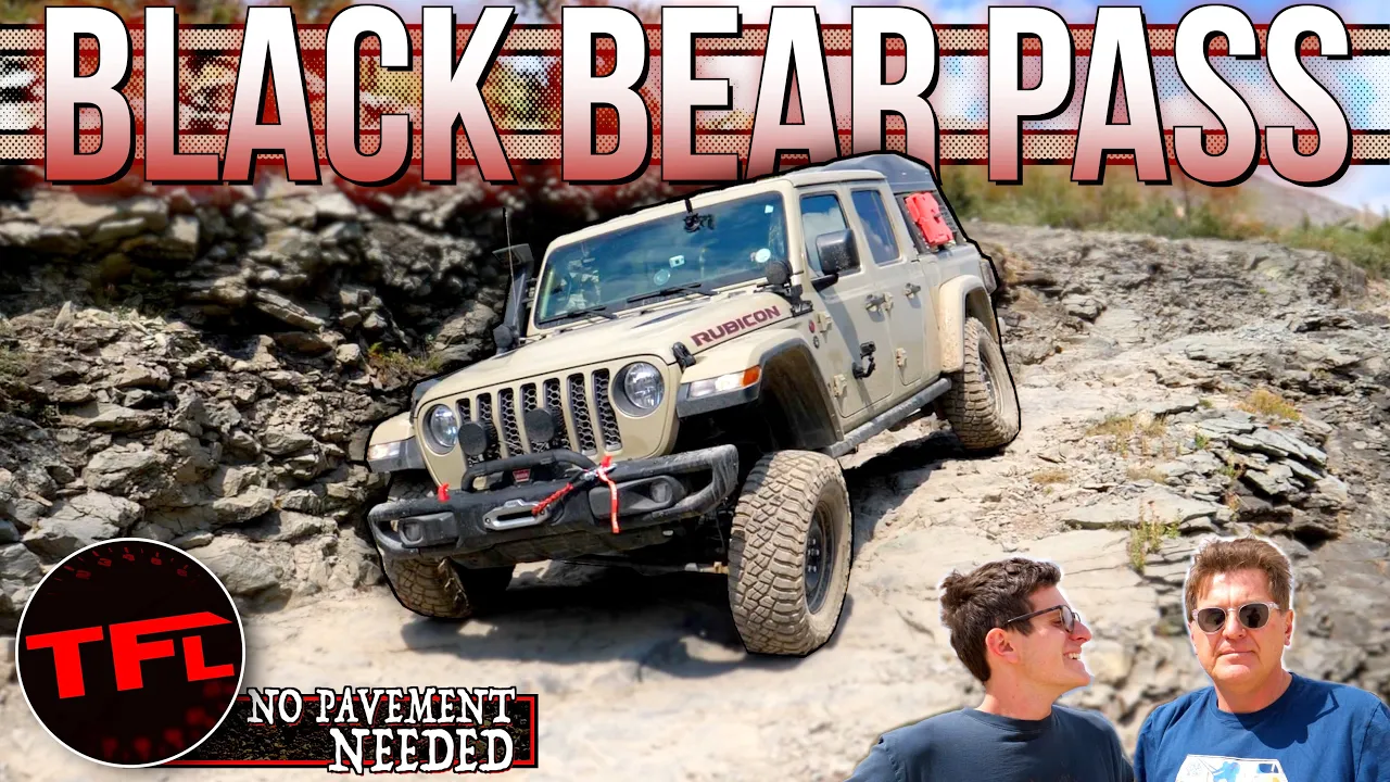 1000 Foot Drop: Can a Long Wheelbase Jeep Gladiator Conquer Black Bear Pass? No Pavement Needed Ep.3