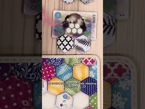 KITTIES the BOARD GAME! Calico Board Game overview #shorts #boardgames #calico #cats #kitten