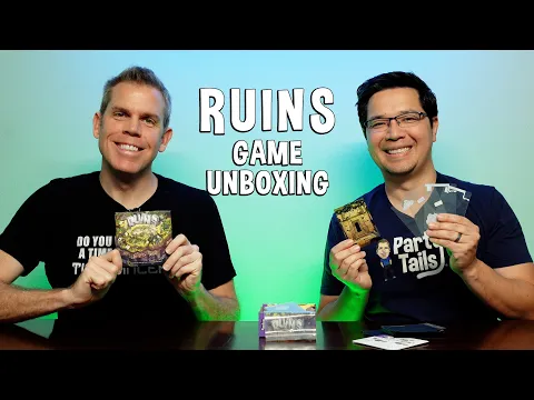 Unboxing Ruins - Transparent Card Archeology Game