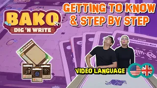 Bako Boardgame: Details and Step by Step TableTop Bunny