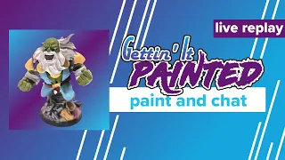 Marvel United Miniature Painting Live Stream and Chat