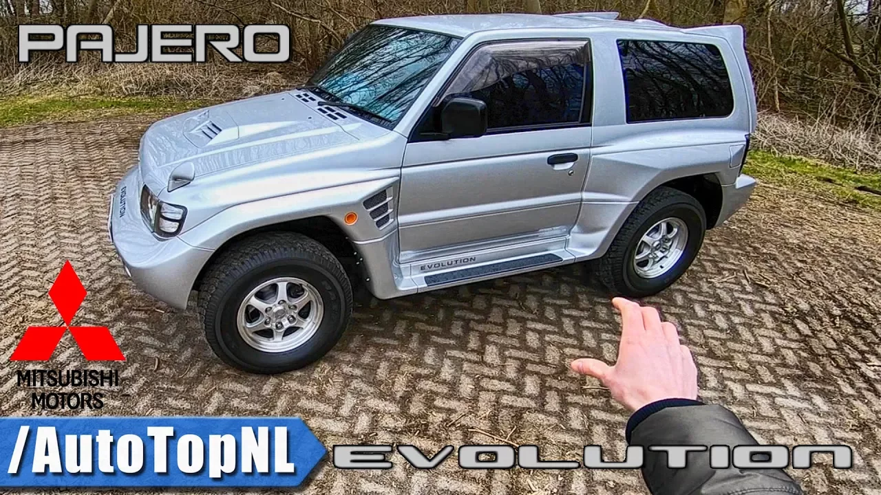 Mitsubishi Pajero Evolution REVIEW POV Test Drive by AutoTopNL