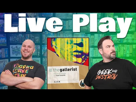 The Gallerist Play through | The Game Haus Live
